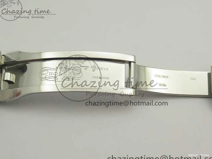 0504 GMT Master II 116713 GMF 904L Steel Edition Green Dial on SS YG Bracelet A Lightweight 3386